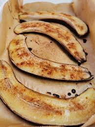 plátano al horno estilo crocante