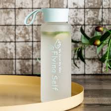 gallon frosted glass water bottle jug