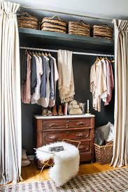 Hang some blinds if you have a couple of small cabinets to cover or a single large cabinet, consider using blinds as one of your cabinet door alternatives. How To Cover A Closet Without Doors Inexpensive Options