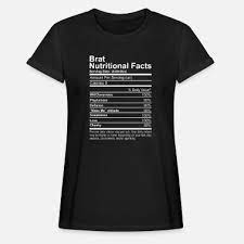 brat nutritional facts maternity t