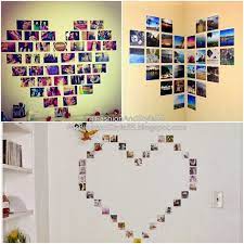 Heart Photo Collage Wall