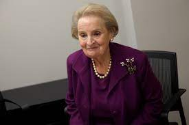 Madeleine Albright, former U.S ...