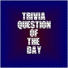 Best trivia questions & answers: Trivia Question Of The Day Home Facebook