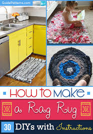 how to make a rag rug 30 diys with