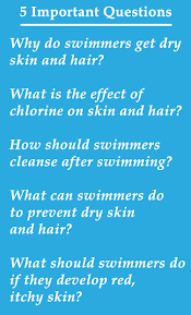 To minimize the amount of chemicals in the pool which make hair dry and fibrous, before you go swimming you should steam your hair. Skin And Hair Dryness From Swimming Protect Yourself Even In The Winter Jackrabbit Class