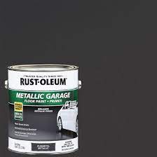 gunmetal rust oleum metallic garage