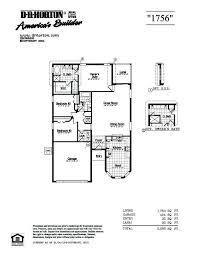 Floor Plan Dr Horton Homes