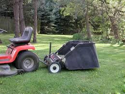 The chipper/shredder creates a lot of vacuum. Best Lawn Sweepers Push Tow Behind And Large Sweeper Picks Epic Gardening
