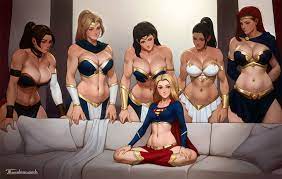 Supergirl In Amazons [DC Comics] - Hentai Blue