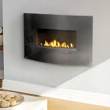 wall hanging natural gas fireplace