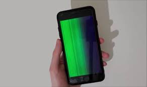 iphone green screen