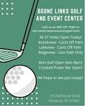 Boone Links Golf & Event Center - Posts | Facebook
