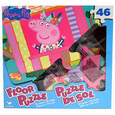 peppa pig floor puzzle w 46 pcs