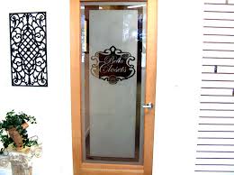 etched glass designs corporate logo