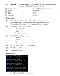 Solved 13 Problem Construct And Run A C Program To Devel