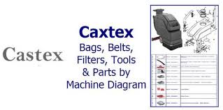 castex parts by machine diagram