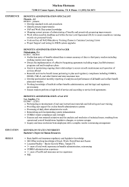 Junior administrative office manager resume. Benefits Administration Resume Samples Velvet Jobs