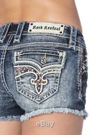 150 Brand New 2015 Rock Revival Womens Jeans Shorts