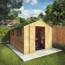 Mercia Overlap Apex Shed 12 X 8