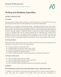 This lesson is about an analytical exposition. Writing And Hortatory Exposition Phdessay Com