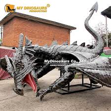 Flying Dragon Statue