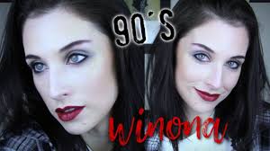 winona ryder inspired makeup tutorial