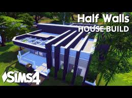 The Sims 4 House Building Half Walls