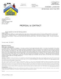 014 Free Sample Roofing Contract Template Ideas 20roofing