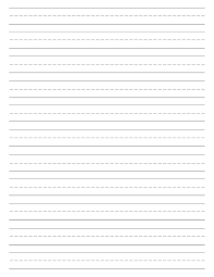 Free Printable Lined Paper Handwriting Paper Template Paper