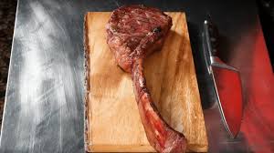 reverse seared tomahawk steak eat