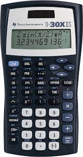 scientific calculator ti 30xiis