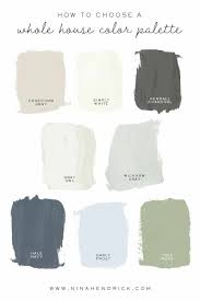 Whole House Color Palette How To