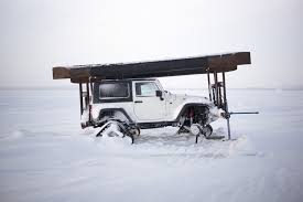 On ice fishing derby weekends, your road companions will mainly be dogsleds and atvs. Ice Roads Ease Isolation In Canada S North But They Re Melting Too Soon Arctictoday