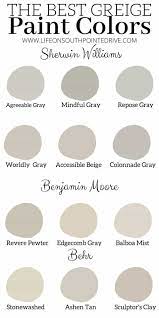 Best Greige Paint Colors 15 Shades Of