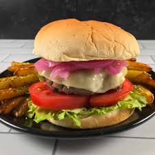 healthy burger and fries recipe