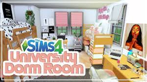 the sims 4 university dorm room