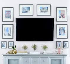 how to decorate around a tv an option