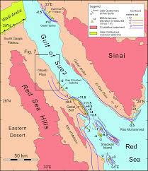 Neotectonics Of The Red Sea Gulf Of Suez And Gulf Of Aqaba