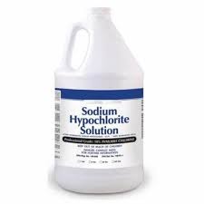 sodium hypochlorite solution packaging