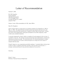 Army Letter Of Recommendation Exampleletter Of