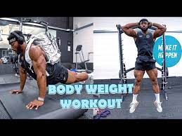 full body home workout no equipment