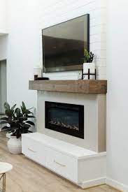 Our Diy Electric Fireplace The Reveal