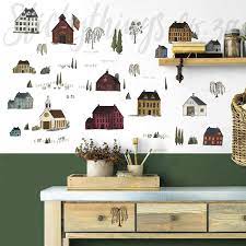Sheep Village Wall Stickers Country