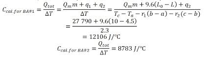 Calorimetry Theory And Experiment