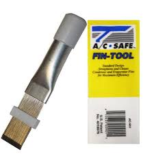 As long as there's no strain on the copper coolant tubes and electrical lines, and the unit stays dry and level, it's ok that the pad has sunk. Ac Safe Air Conditioner Fin Repair Tool Ac 901 The Home Depot