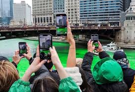 The History of the Chicago River Dyed Green 2024