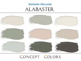 Sherwin Williams Alabaster Paint