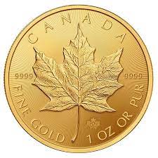 1 oz canadian gold maple leaf