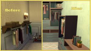 walk in closet renovation sims 4