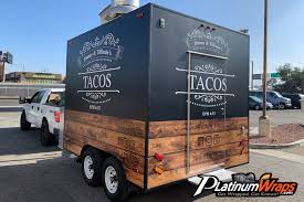 taco food trailer wrap platinum wraps